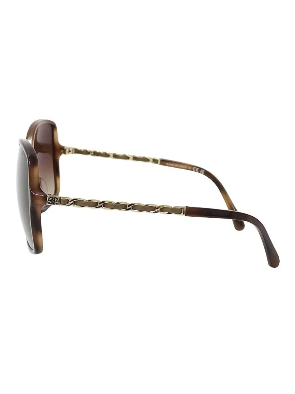 Chanel Sunglasses Brown Gradient CC Logo Eyewear